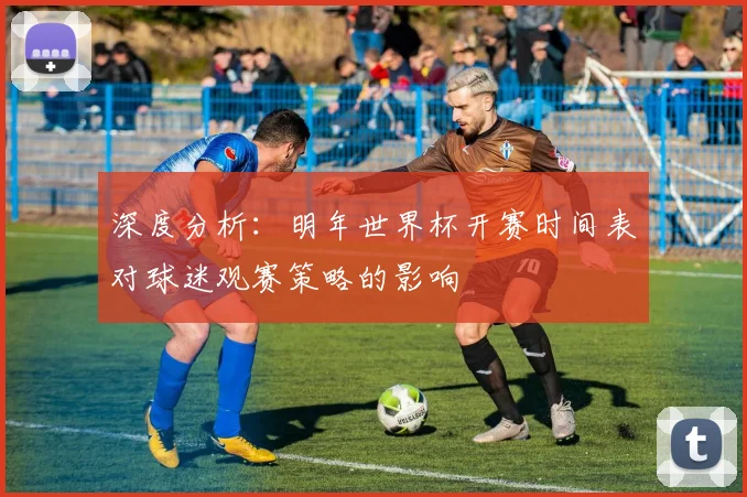 深度分析：明年世界杯开赛时间表对球迷观赛策略的影响