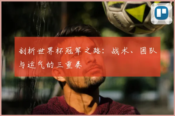 剖析世界杯冠军之路:战术、团队与运气的三重奏