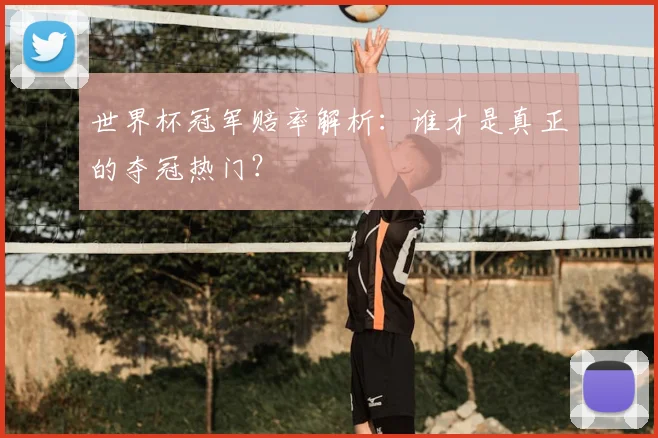 世界杯冠军赔率解析:谁才是真正的夺冠热门?