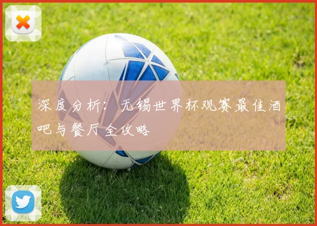 深度分析：无锡世界杯观赛最佳酒吧与餐厅全攻略
